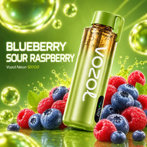 Vozol Vape Neon 12000 Pro - Blueberry Sour Raspberry