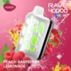 Vozol Vape Rave 40000 - Peach Raspberry Lemonade