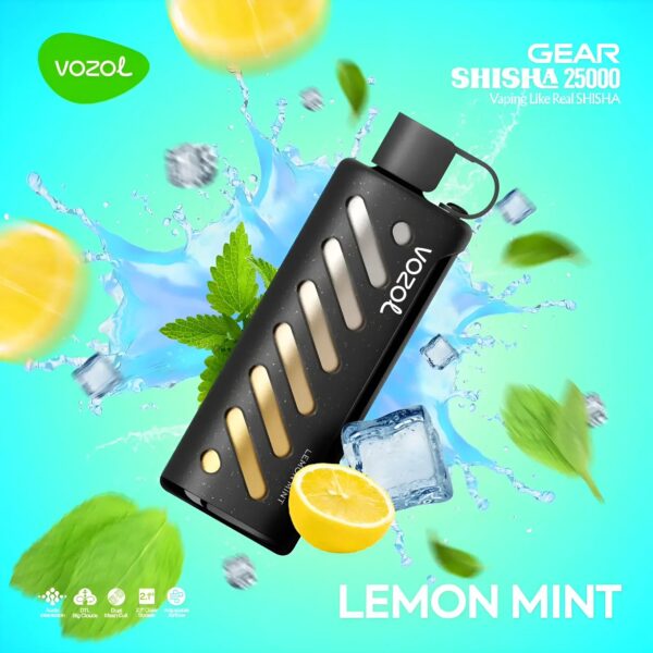 Vozol Vape Gear Shisha 25000