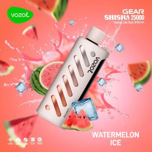 Vozol Vape Gear Shisha 25000 - Lush Ice