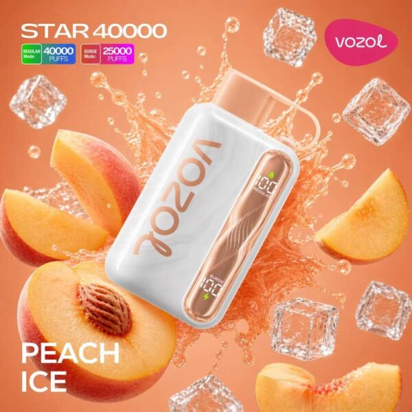 Vozol Vape Star 40000 - Peach Ice